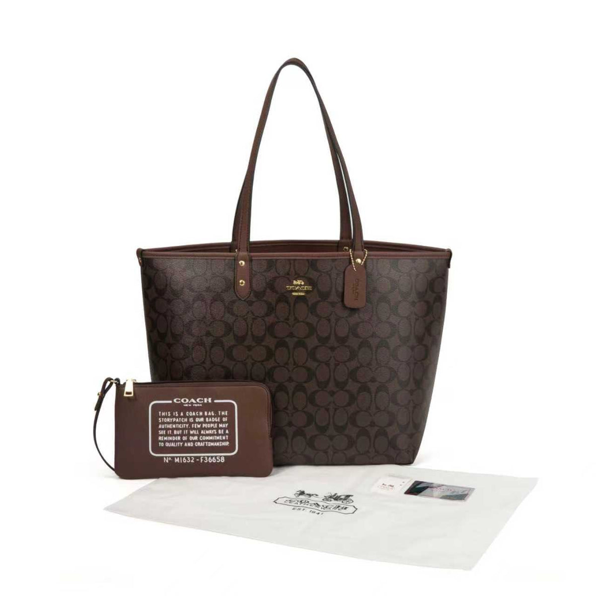 Coach Bag | City Tote Signature Canvas