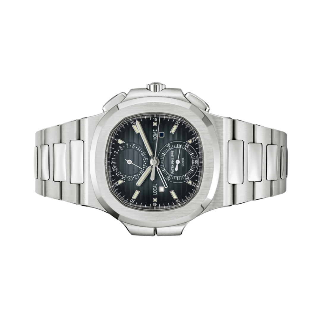 Patek Philippe | Nautilus Time Sunburst Blue Dial