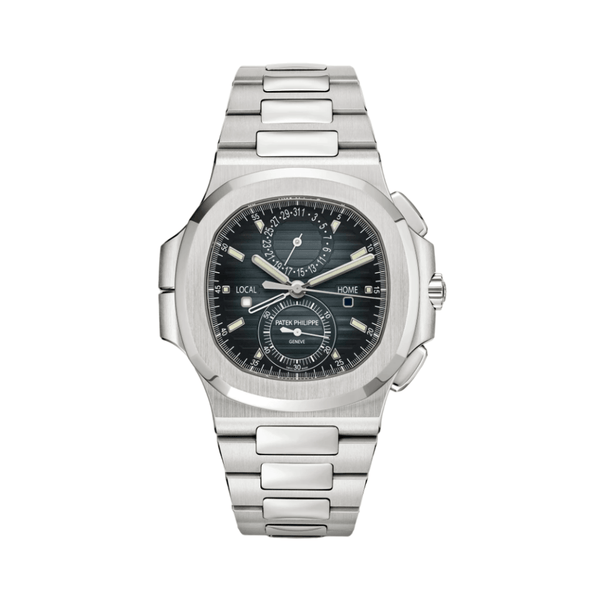 Patek Philippe | Nautilus Time Sunburst Blue Dial