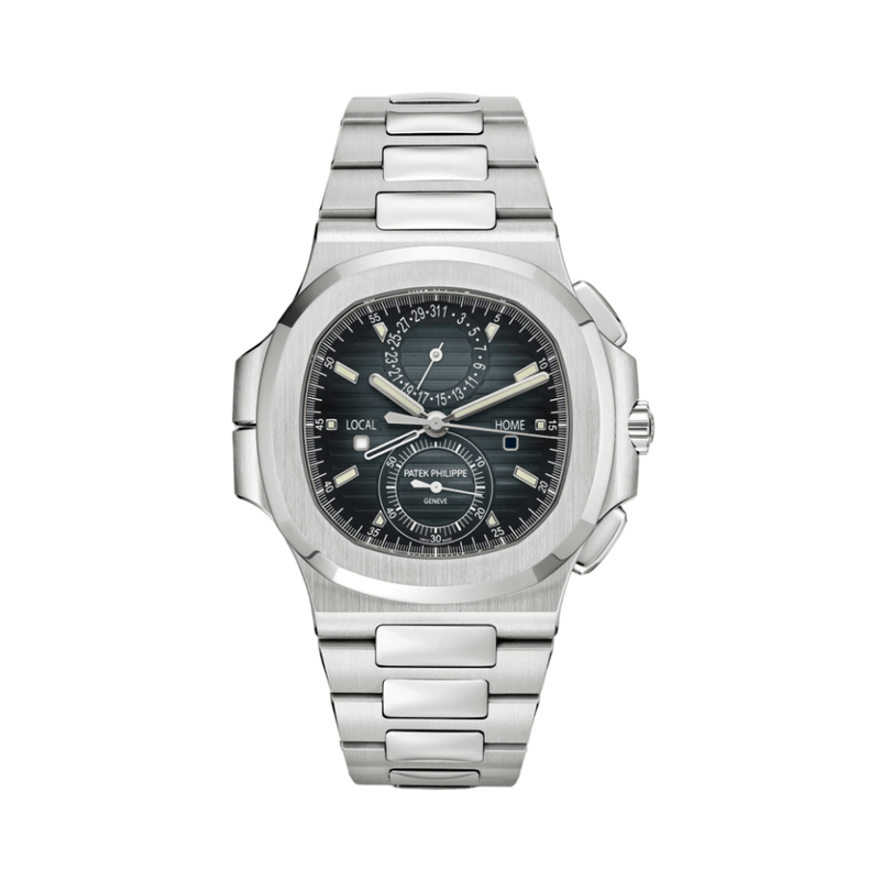 Patek Philippe | Nautilus Time Sunburst Blue Dial