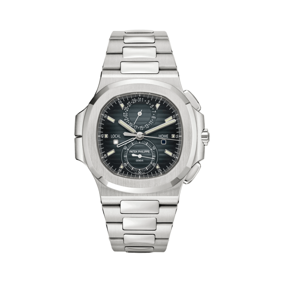 Patek Philippe | Nautilus Time Sunburst Blue Dial