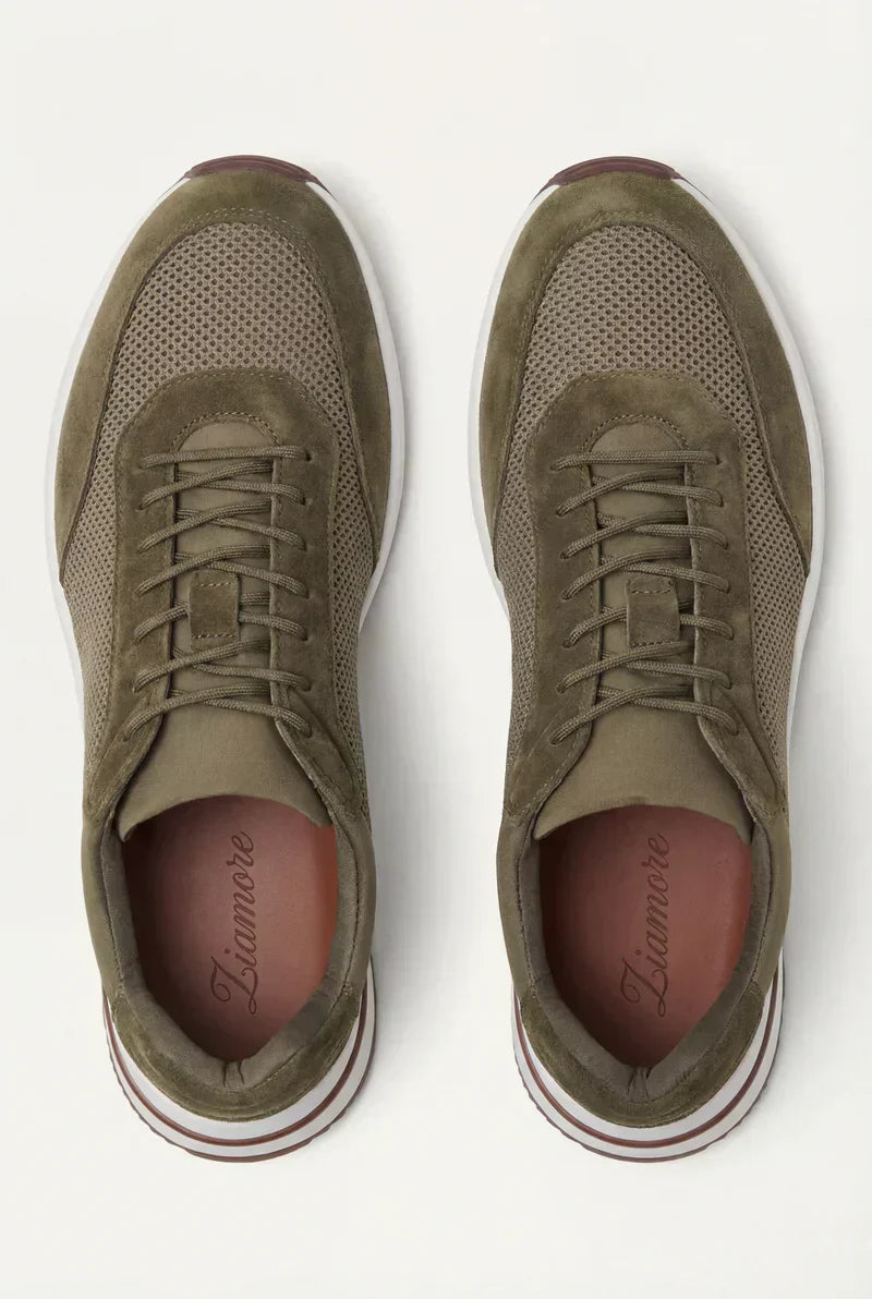 Loro Piana Weekend Walk Olive Green