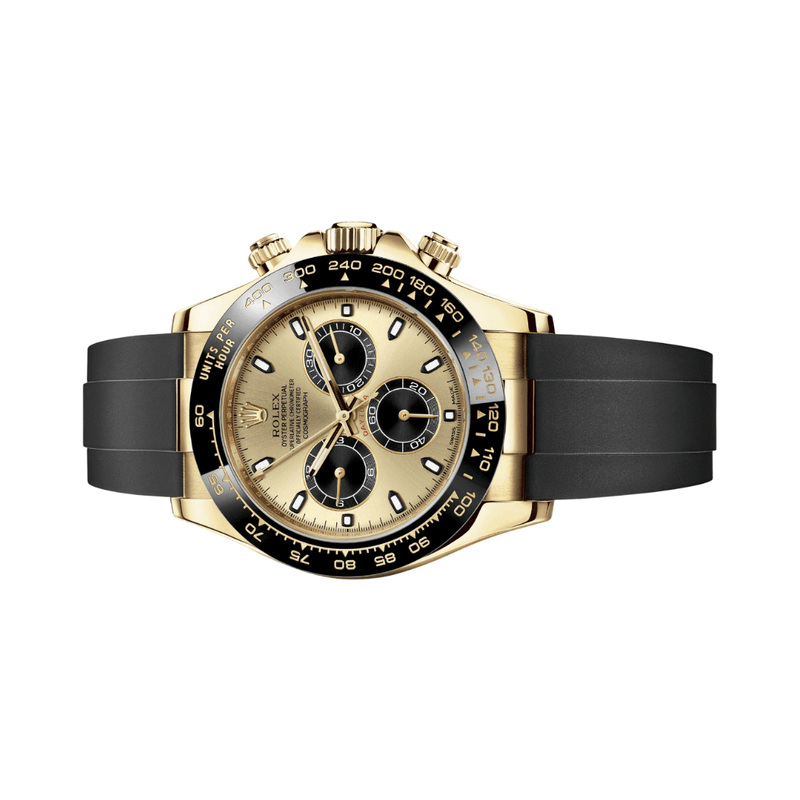 Rolex | Gold Champagne Black Dial