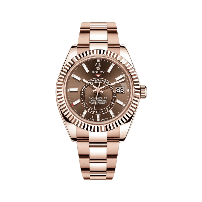 Rolex | Everose Chocolate Index Dial