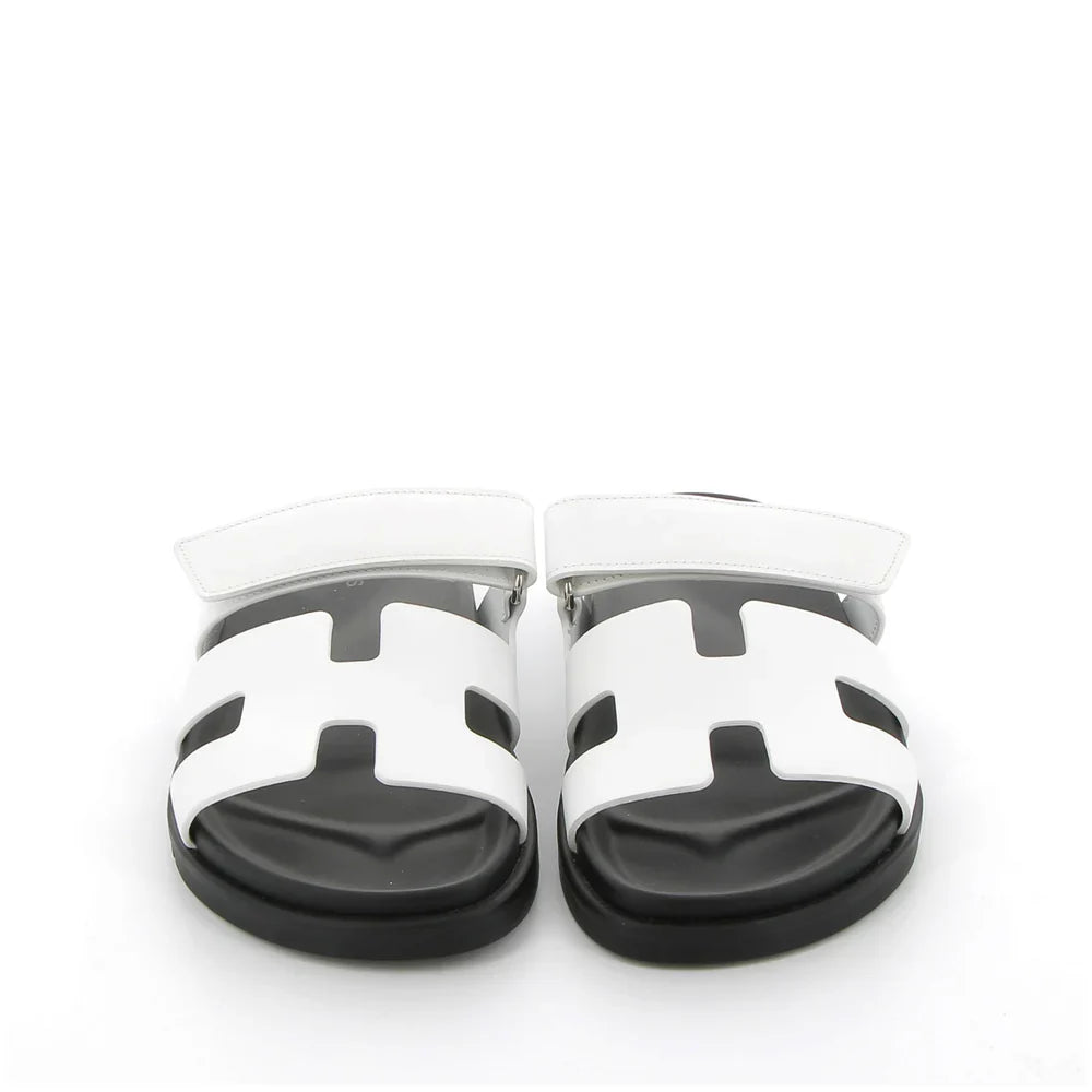 Hermès Sandals | Chypre White Swift