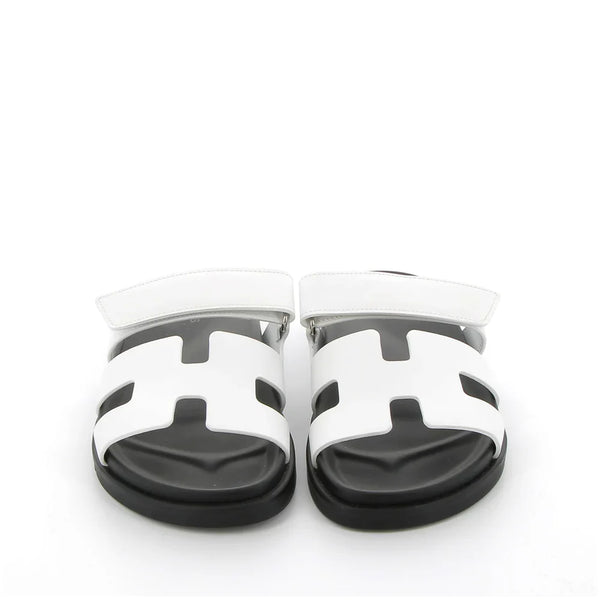 Hermès Sandals | Chypre White Swift