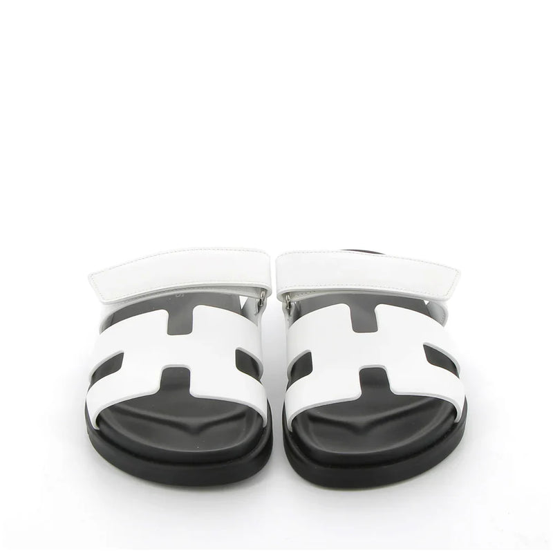 Hermès Sandals | Chypre White Swift