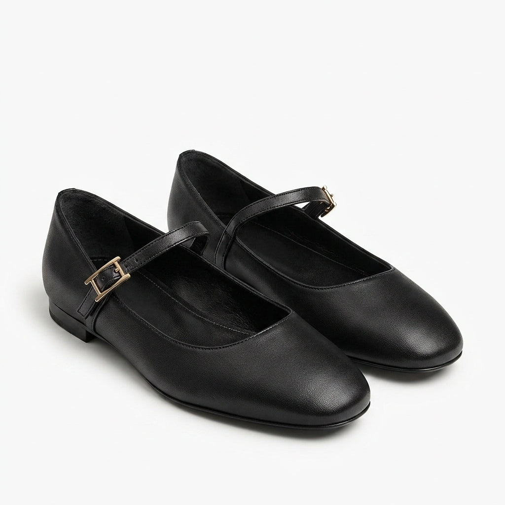 Hermès Women Mary Jane Flats | Black
