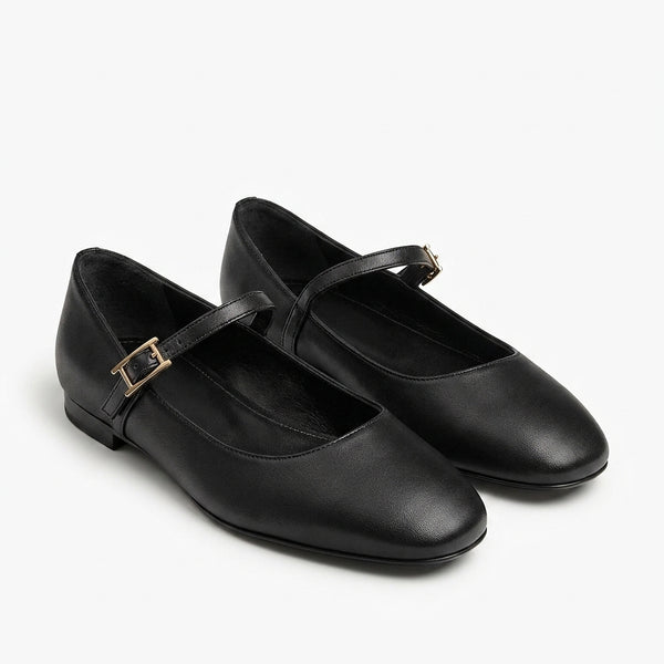 Hermès Women Mary Jane Flats | Black