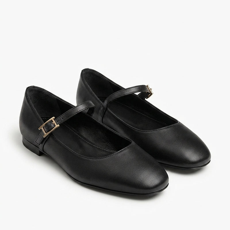 Hermès Women Mary Jane Flats | Black