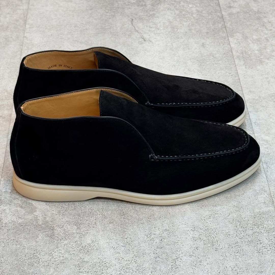 Loro Piana Open Walk ankle boot Black