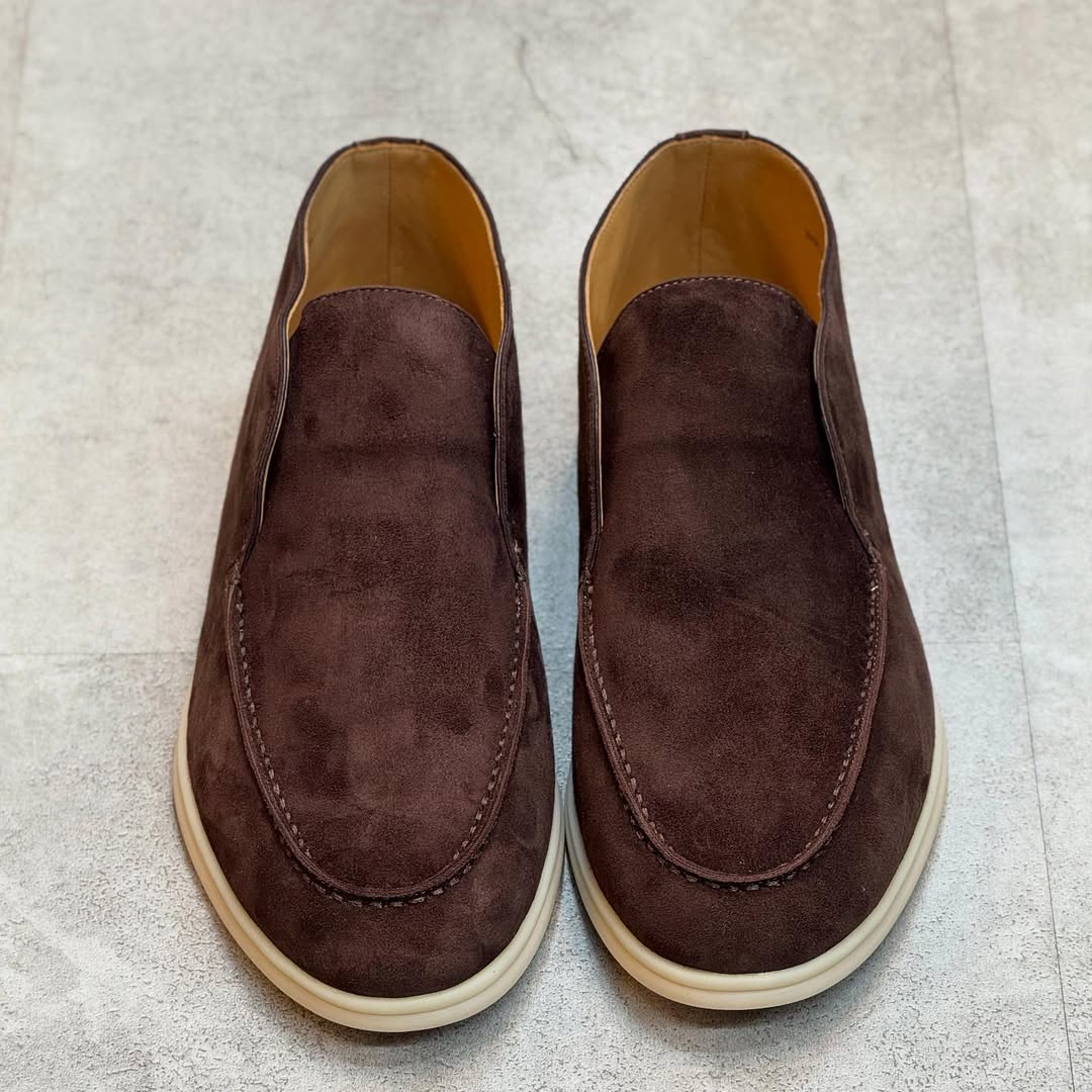 Loro Piana Open Walk ankle boot Marron