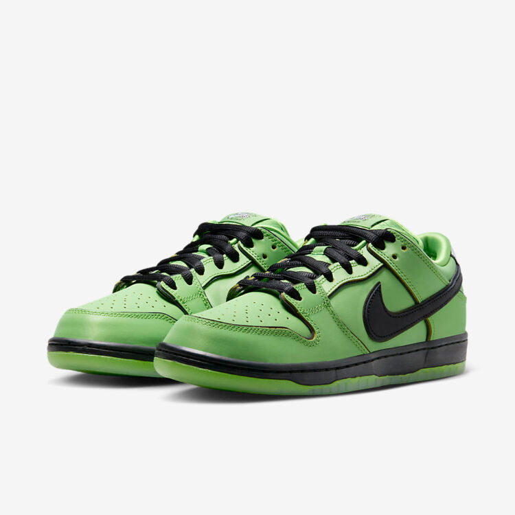 The Powerpuff Girls x Nike SB Dunk Low 'Buttercup' — FZ8319-300