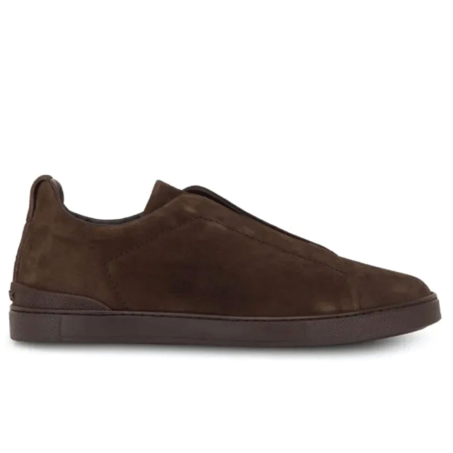 Zegna Triple Stitch Sneakers | Brown