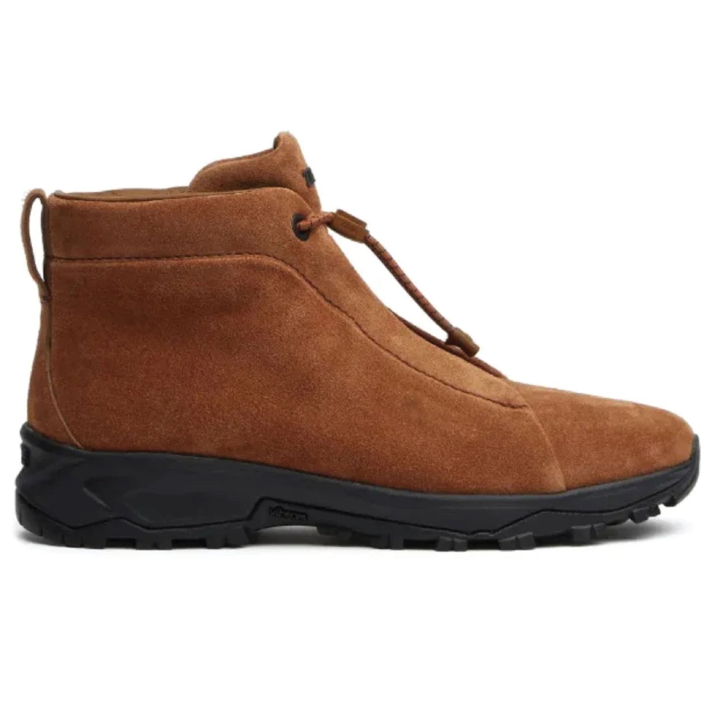 Brown Suede Triple Stitch Vetta Sneakers | ZEGNA