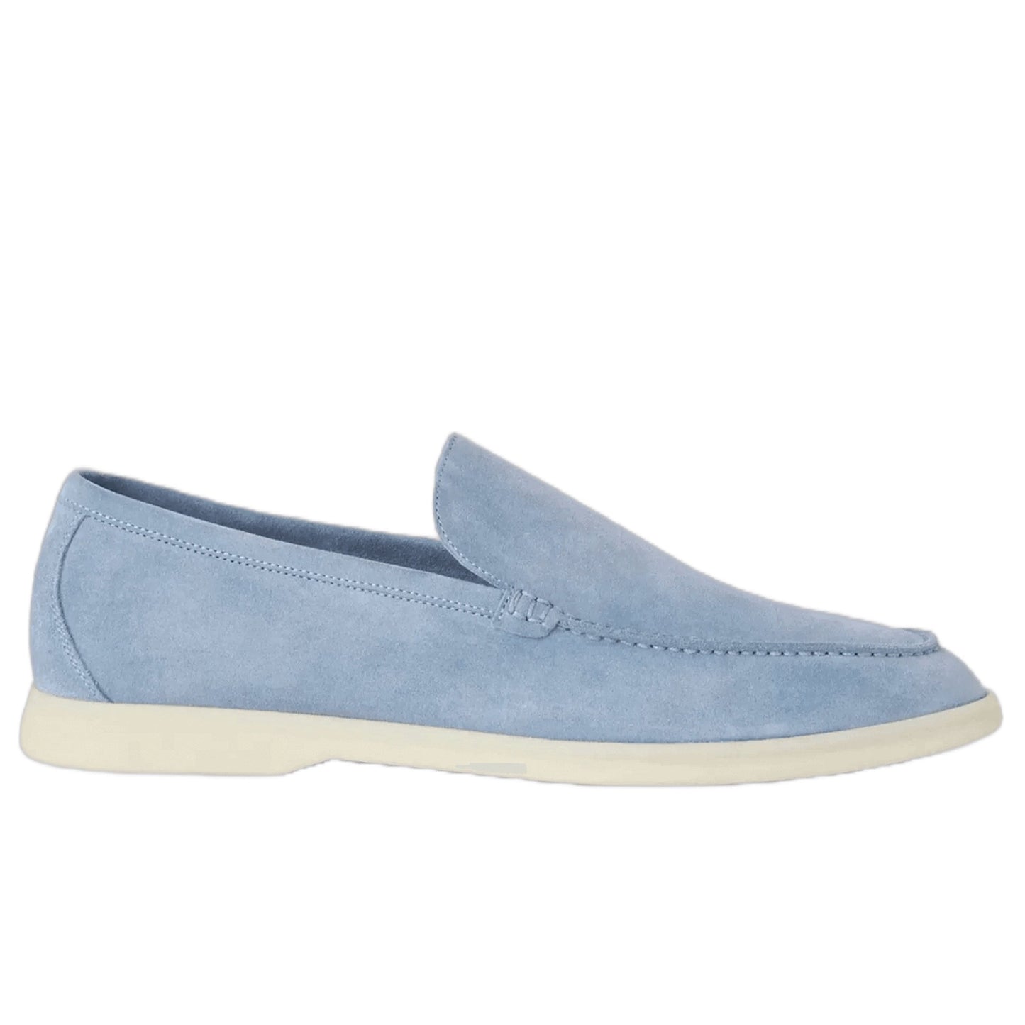 Summer Walk Loafer Suede Frozen Light Blue