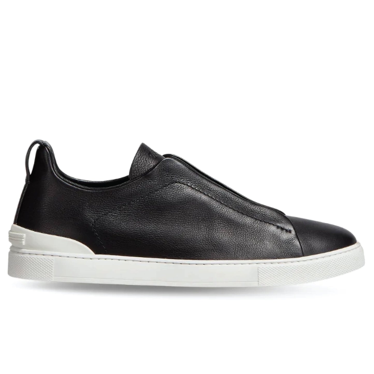 Zegna Triple Stitch low-top Sneakers | Black