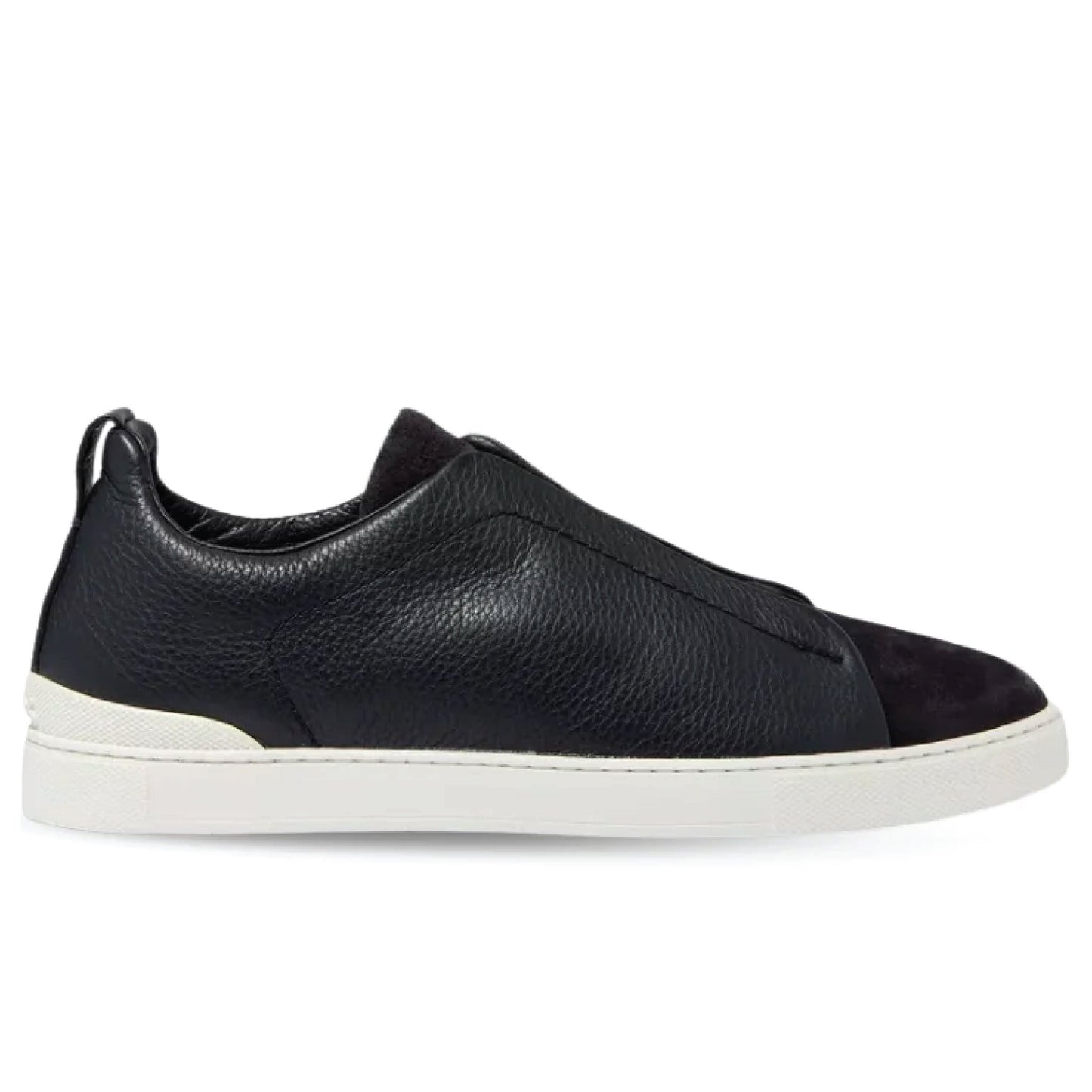 Zegna Triple Stitch Secondskin Sneakers | Black