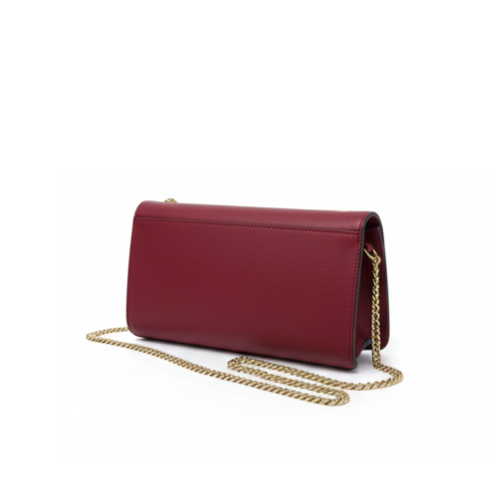 Valentino Garavani | Burgundy Clutch Bag