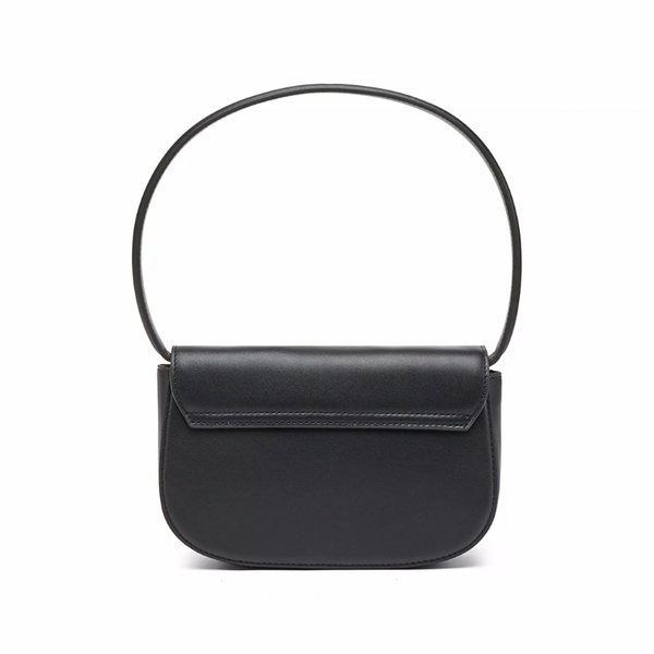 Diesel 1DR Leather Shoulder Bag | Black