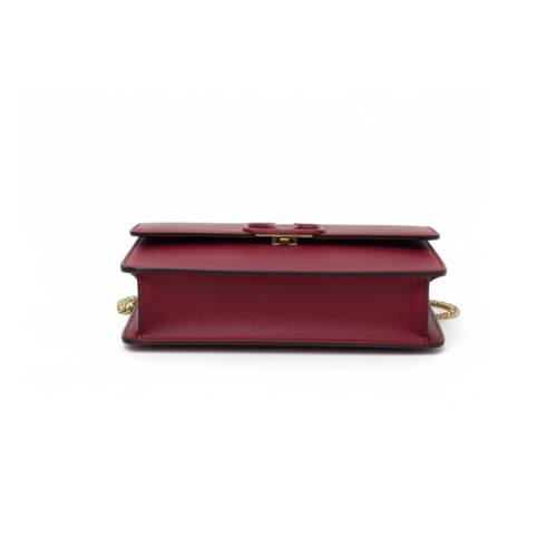 Valentino Garavani | Burgundy Clutch Bag
