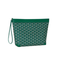 Goyard Bag| Conti Pouch Green