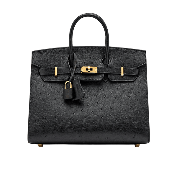 Hermès Bag | Ostrich Birkin Sellier Black