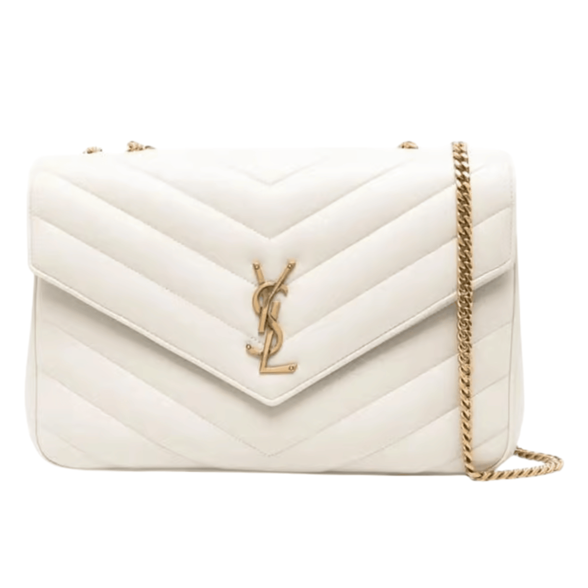 Saint Laurent Bag | Loulou Mini Chain Bag In Quilted Lambskin Leather