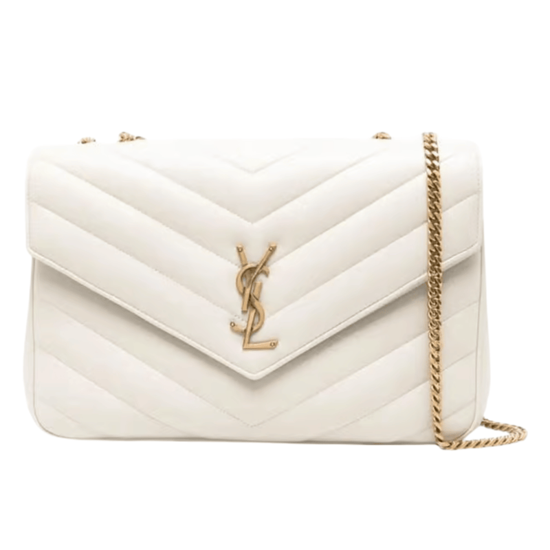 Saint Laurent Bag | Loulou Mini Chain Bag In Quilted Lambskin Leather