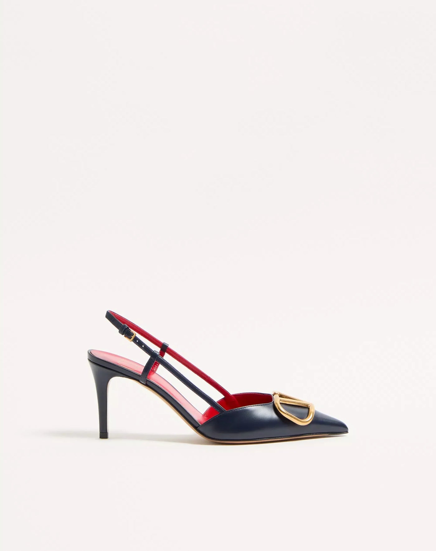 VLogo Signature Calfskin Slingback Pump