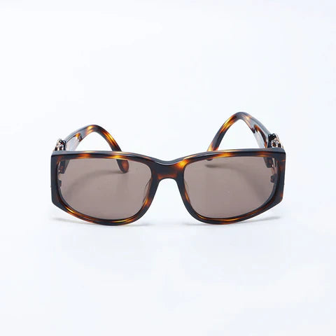 CHANEL 1990s CC-logo sunglasses