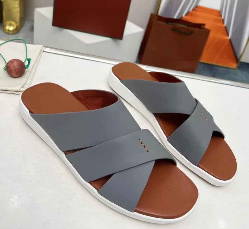 Loro Piana Slippers | Grey