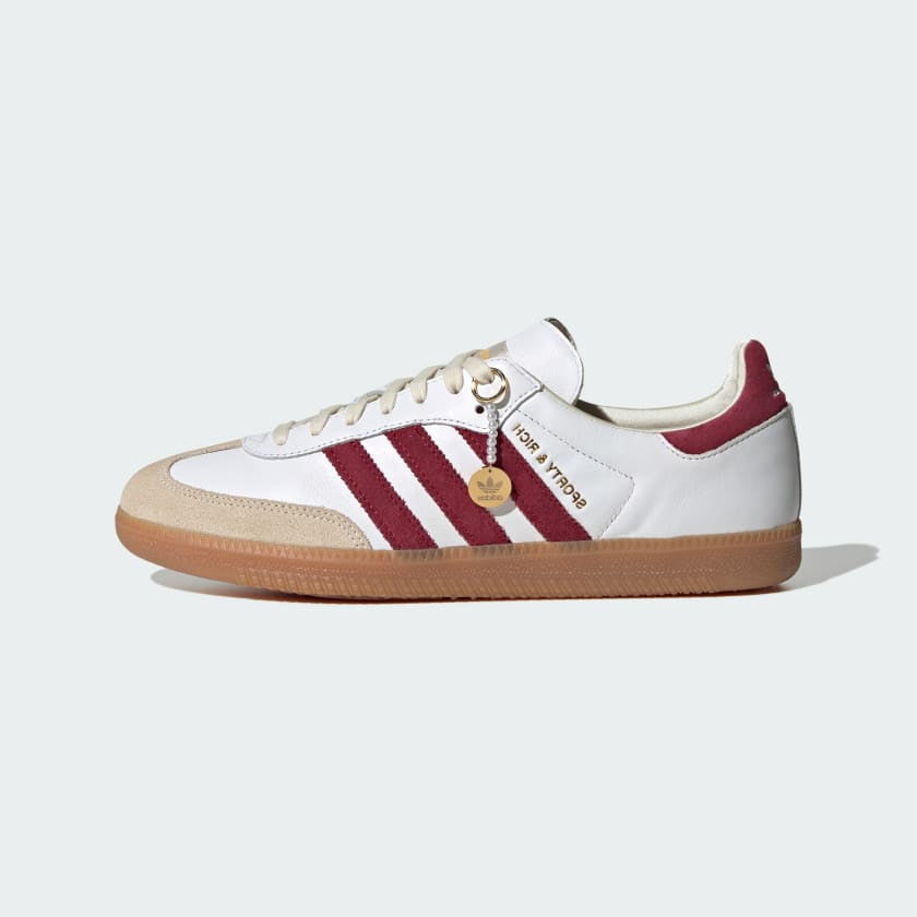 Sporty & Rich x Adidas Samba OG Dark Brown Cream White