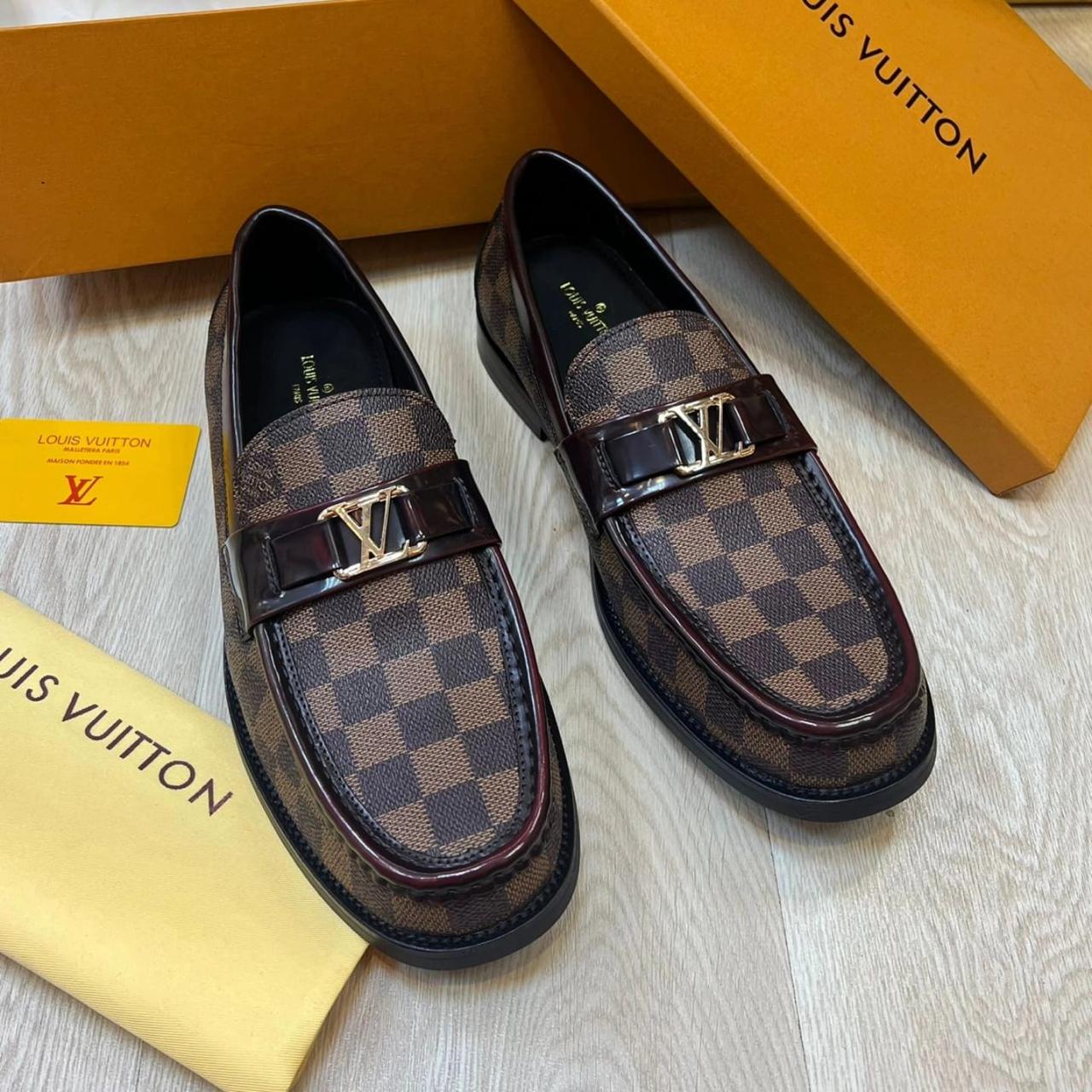 Louis Vuitton Brown Men's Loafers