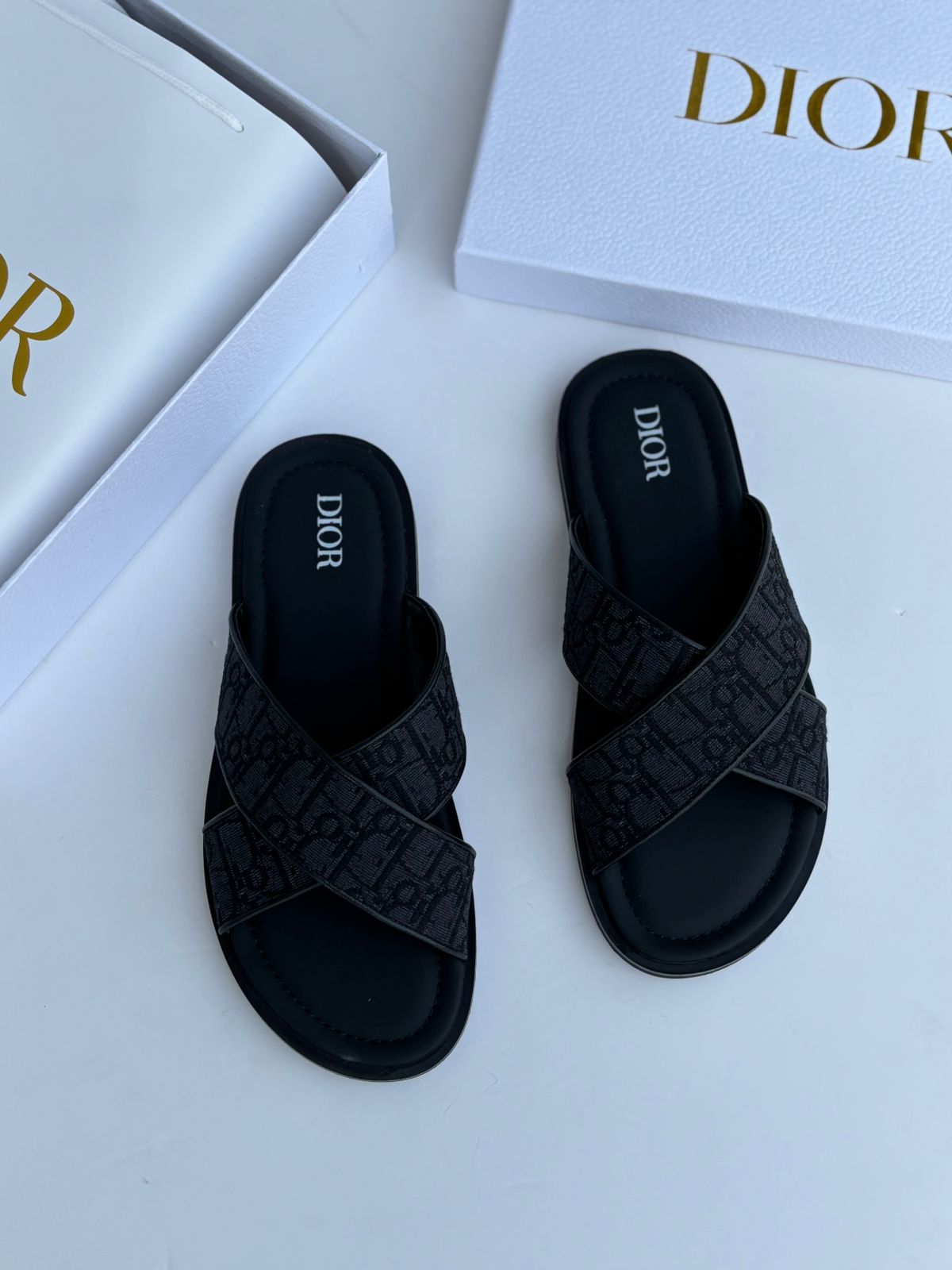 Dior Black Sandals