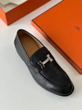 Hermès Loafers | Black Leather