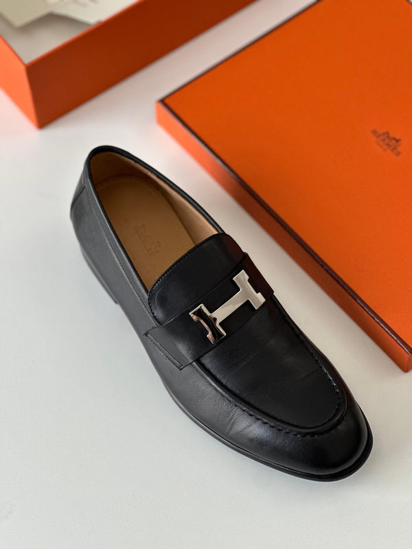 Hermès Loafers | Black Leather