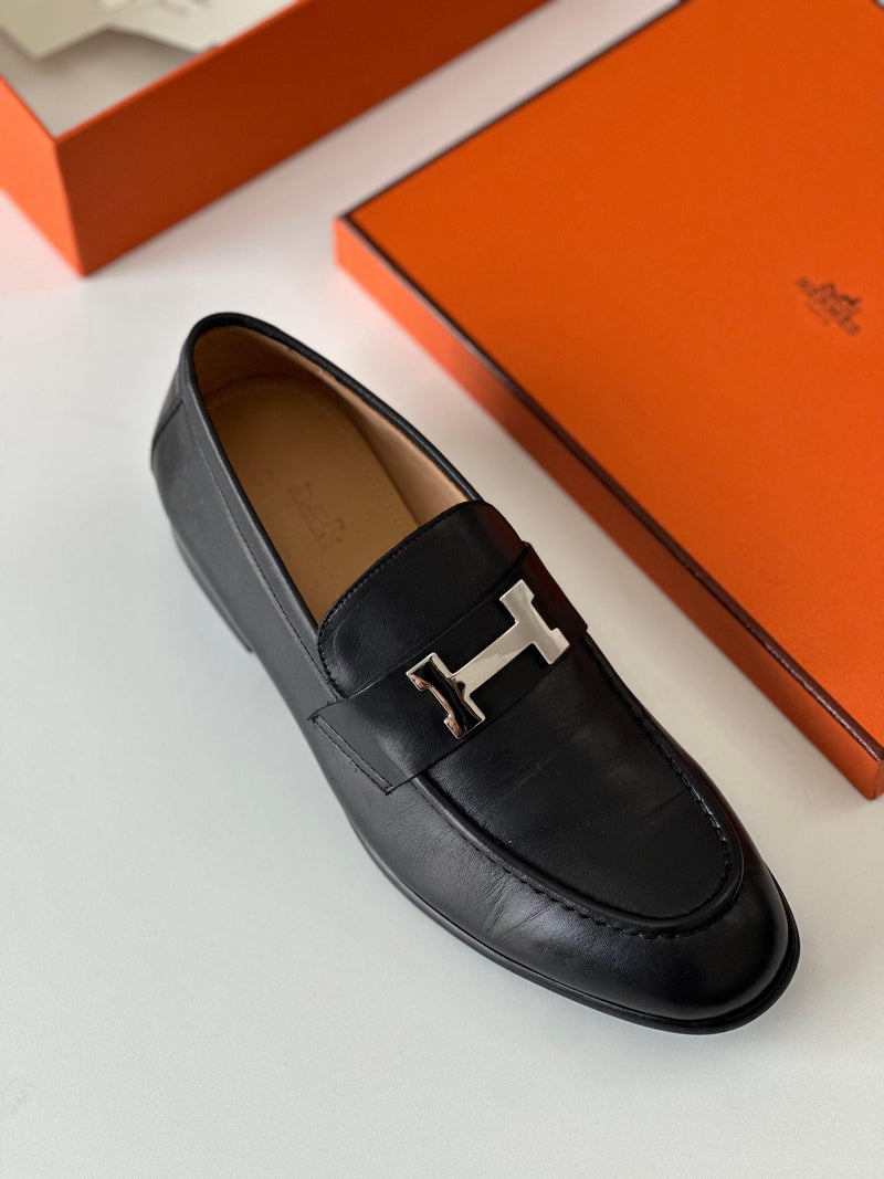Hermès Loafers | Black Leather
