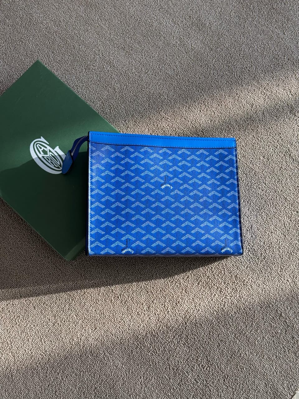 Goyard Conti Pouch '' Blue ''