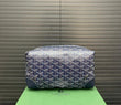 Goyard Boeing 25 Toilet Bag '' Navy Blue ''