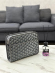 Goyard Jouvence Toiletry Bag '' Grey ''