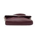 Saint Laurent Bag | Cassandre Flap Chain Shoulder Bag In Dark Ruby Calfskin Leather