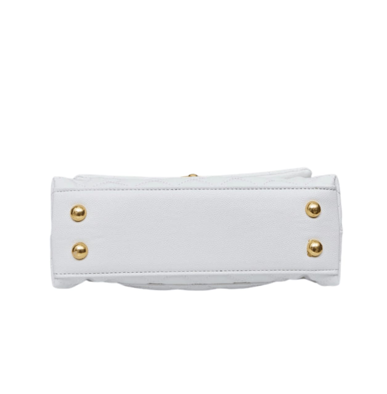 Chanel Bag | Small Flap Bag Top Handle Quilted Leather