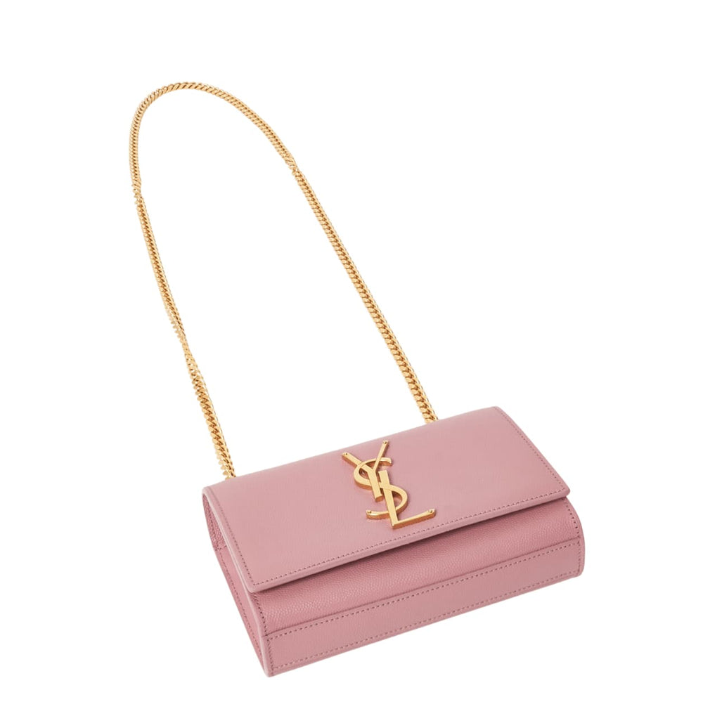 Saint Laurent Bag | Monogram Kate Satchel In A Pink Old Rose Color