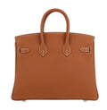 Hermès Bag  | Birkin 25 Bag In Gold Togo