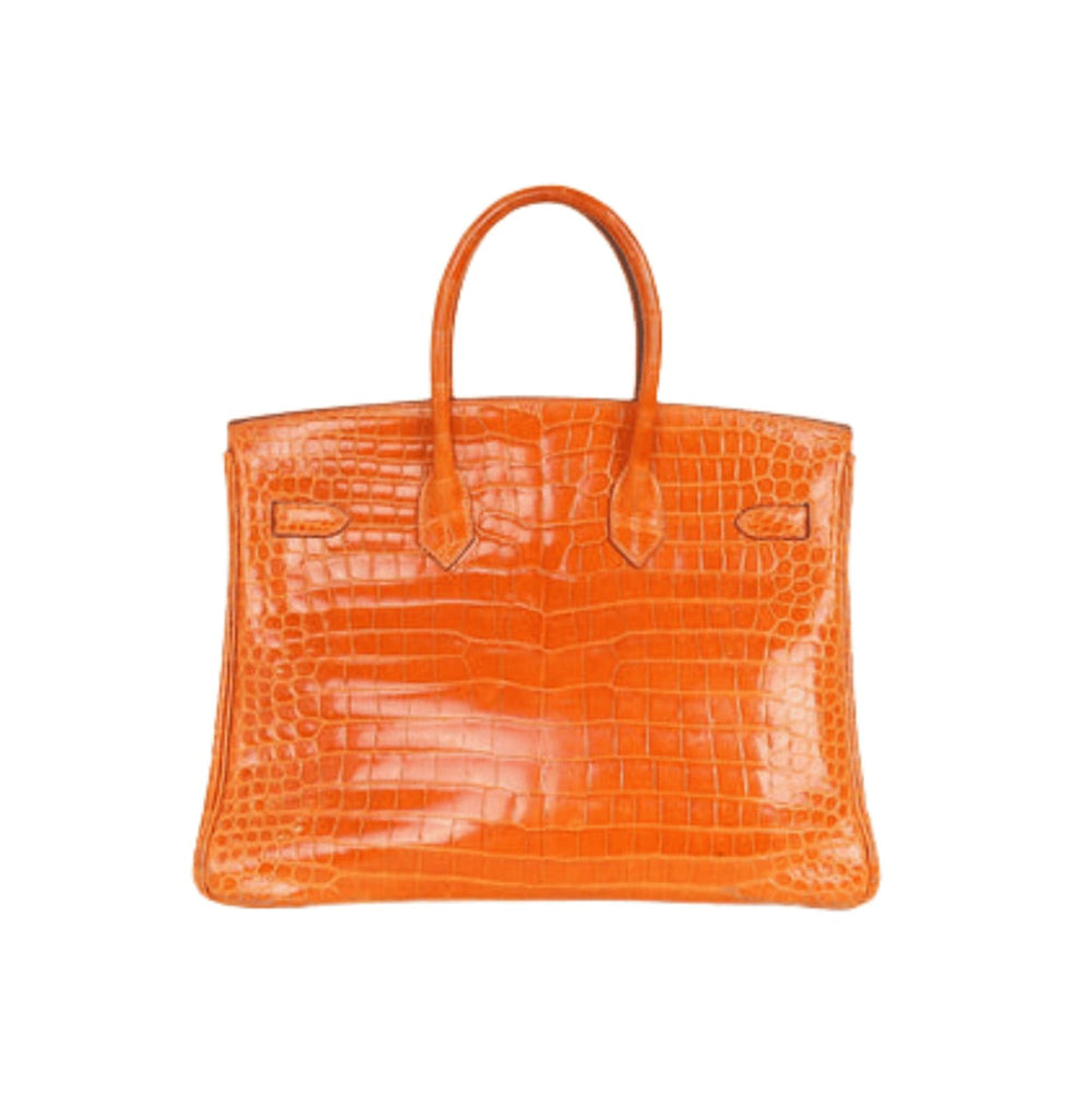 Hermès Bag | Birkin Orange Crocodile Skin