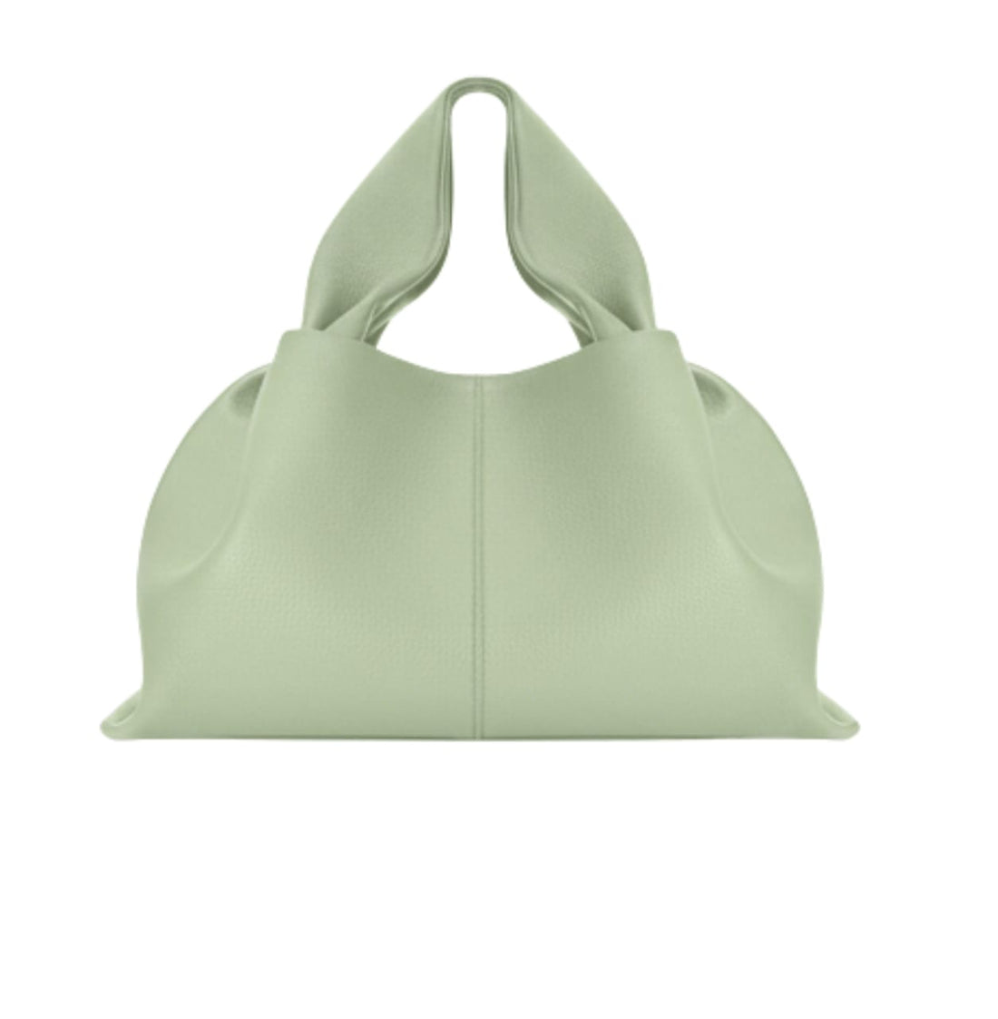 Polène Bag | Numéro Neuf Mini Edition Textured Bag In The Sea Foam Color