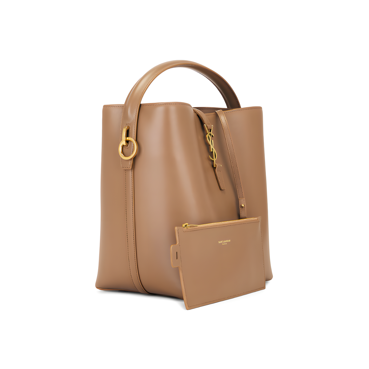 YSL Bag | Saint Laurent Le 37 Beige Shiny Leather
