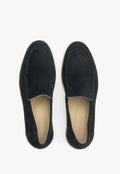 Loro Piana Loafers | Suede Summer Walk Black