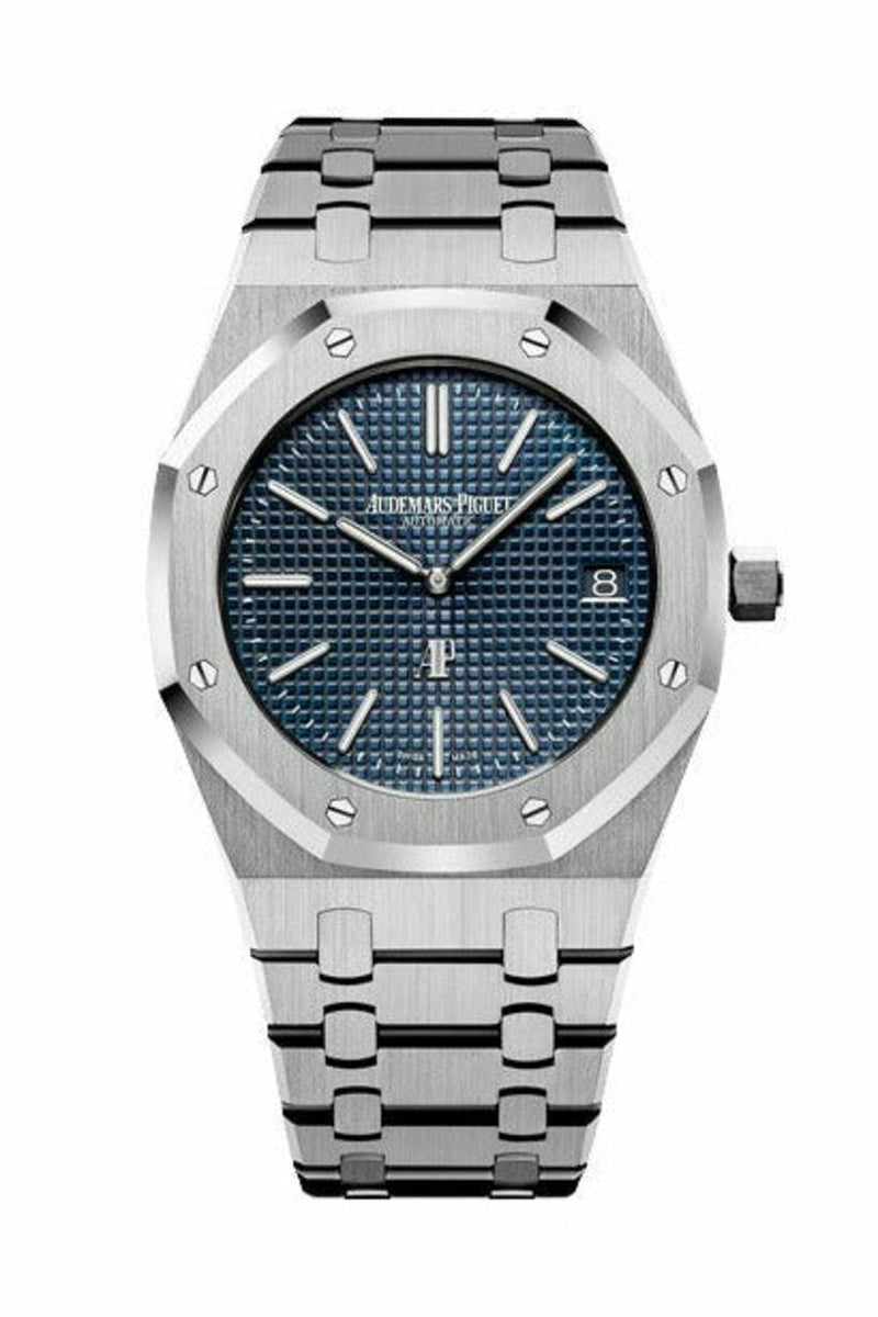 Audemars Piguet | Royal Oak Extra-Thin Smoked Blue Dial
